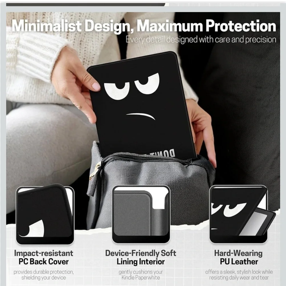 TNP Case For Kindle Paperwhite 12th Generation 2024 / DON’T TOUCH MY KINDLE